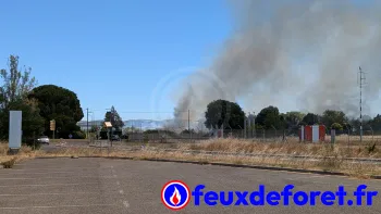 Incendie à Blagnac - Haute-Garonne - 6 juillet 2026 - Feux de forêts et d'espaces naturels