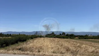 Incendie à Bourg-lès-Valence - Drôme - 6 juillet 2026 - Feux de forêts et d'espaces naturels