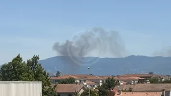 Incendie à Bourg-lès-Valence - Drôme - 6 juillet 2026 - Feux de forêts et d'espaces naturels