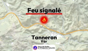 Incendie à Tanneron (83) : le feu est éteint