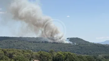 Incendie à Cadenet - Vaucluse - 6 juillet 2026 - Feux de forêts et d'espaces naturels