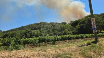 Incendie à Cadenet - Vaucluse - 6 juillet 2026 - Feux de forêts et d'espaces naturels