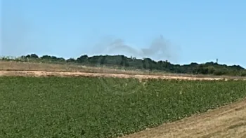 Incendie à Salignac-de-Mirambeau - Charente-Maritime - 6 juillet 2026 - Feux de forêts et d'espaces naturels