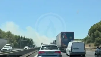 Incendie à Saturargues - Hérault - 6 juillet 2026 - Feux de forêts et d'espaces naturels