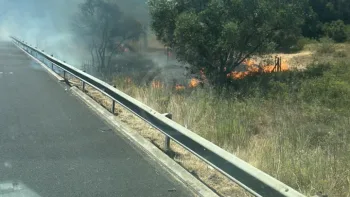 Incendie à Saturargues - Hérault - 6 juillet 2026 - Feux de forêts et d'espaces naturels
