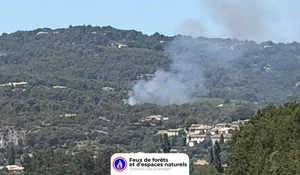 Incendie à Joucas (84) : les pompiers interviennent