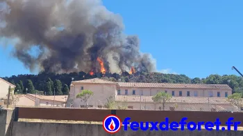 Incendie à Capendu - Aude - 6 juillet 2026 - Feux de forêts et d'espaces naturels