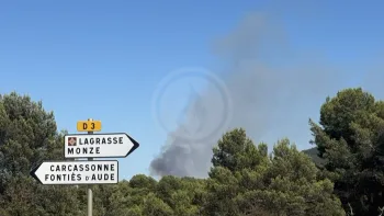 Incendie à Capendu - Aude - 6 juillet 2026 - Feux de forêts et d'espaces naturels