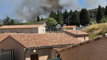 Incendie à Capendu - Aude - 6 juillet 2026 - Feux de forêts et d'espaces naturels