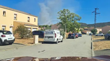 Incendie à Capendu - Aude - 6 juillet 2026 - Feux de forêts et d'espaces naturels