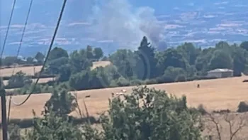 Incendie à Nervieux - Loire - 6 juillet 2026 - Feux de forêts et d'espaces naturels