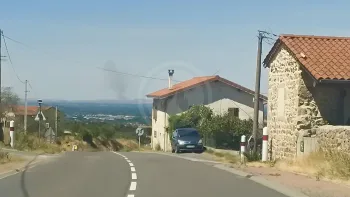 Incendie à Nervieux - Loire - 6 juillet 2026 - Feux de forêts et d'espaces naturels