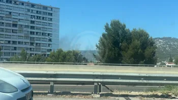 Incendie à Toulon - Var - 6 juillet 2026 - Feux de forêts et d'espaces naturels