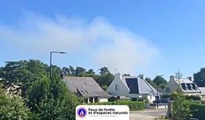 Incendie à Plourin-lès-Morlaix (29) : les pompiers interviennent