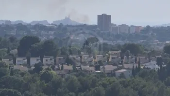 Incendie à Marseille - Bouches-du-Rhône - 6 juillet 2026 - Feux de forêts et d'espaces naturels