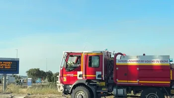 Incendie à Martigues - Bouches-du-Rhône - 6 juillet 2026 - Feux de forêts et d'espaces naturels