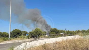Incendie à Martigues - Bouches-du-Rhône - 6 juillet 2026 - Feux de forêts et d'espaces naturels