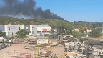 Incendie à Fréjus - Var - 6 juillet 2026 - Feux de forêts et d'espaces naturels