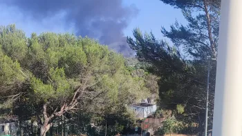 Incendie à Fréjus - Var - 6 juillet 2026 - Feux de forêts et d'espaces naturels