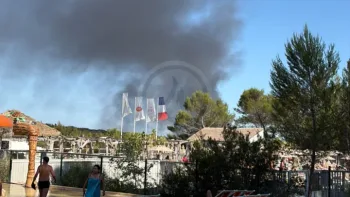 Incendie à Fréjus - Var - 6 juillet 2026 - Feux de forêts et d'espaces naturels