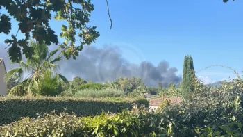 Incendie à Fréjus - Var - 6 juillet 2026 - Feux de forêts et d'espaces naturels