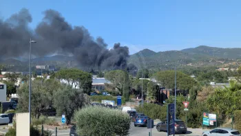 Incendie à Fréjus - Var - 6 juillet 2026 - Feux de forêts et d'espaces naturels