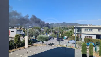 Incendie à Fréjus - Var - 6 juillet 2026 - Feux de forêts et d'espaces naturels