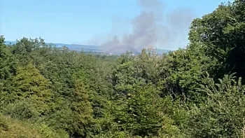 Incendie à Cuzance - Lot - 6 juillet 2026 - Feux de forêts et d'espaces naturels