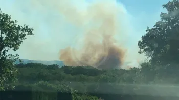Incendie à Cuzance - Lot - 6 juillet 2026 - Feux de forêts et d'espaces naturels