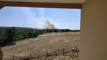 Incendie à Cuzance - Lot - 6 juillet 2026 - Feux de forêts et d'espaces naturels