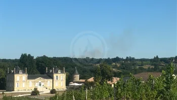 Incendie à Camarsac - Gironde - 6 juillet 2026 - Feux de forêts et d'espaces naturels