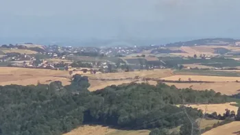 Incendie à Sarcey - Rhône - 6 juillet 2026 - Feux de forêts et d'espaces naturels