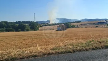 Incendie à Sarcey - Rhône - 6 juillet 2026 - Feux de forêts et d'espaces naturels