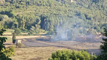 Incendie à Puimoisson - Alpes-de-Haute-Provence - 6 juillet 2026 - Feux de forêts et d'espaces naturels