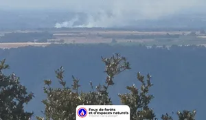 Incendie à Puimoisson (04) : les pompiers interviennent