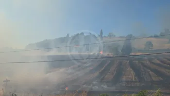 Incendie à Sermérieu - Isère - 6 juillet 2026 - Feux de forêts et d'espaces naturels