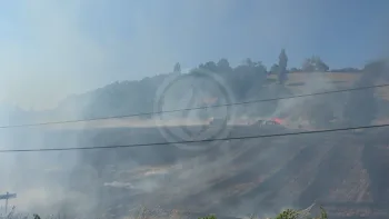 Incendie à Sermérieu - Isère - 6 juillet 2026 - Feux de forêts et d'espaces naturels