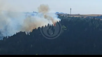 Incendie à Peyrusse - Cantal - 6 juillet 2026 - Feux de forêts et d'espaces naturels