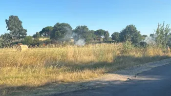 Incendie à Saussines - Hérault - 6 juillet 2026 - Feux de forêts et d'espaces naturels