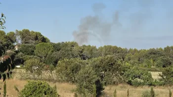 Incendie à Saussines - Hérault - 6 juillet 2026 - Feux de forêts et d'espaces naturels