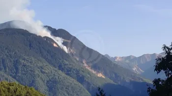 Incendie à Les Belleville - Savoie - 6 juillet 2026 - Feux de forêts et d'espaces naturels