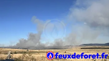 Incendie à Hures-la-Parade - Lozère - 6 juillet 2026 - Feux de forêts et d'espaces naturels