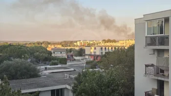 Incendie à Saint-Victoret - Bouches-du-Rhône - 6 juillet 2026 - Feux de forêts et d'espaces naturels