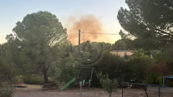 Incendie à Lézignan-Corbières - Aude - 6 juillet 2026 - Feux de forêts et d'espaces naturels