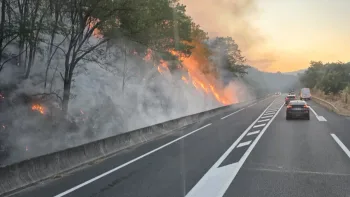 Incendie à Brussieu - Rhône - 7 juillet 2026 - Feux de forêts et d'espaces naturels