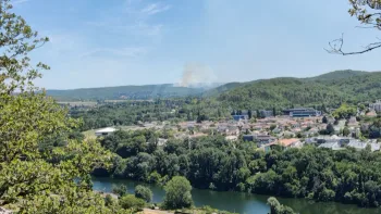 Incendie à Arcambal - Lot - 7 juillet 2026 - Feux de forêts et d'espaces naturels