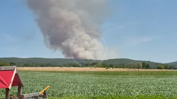 Incendie à Arcambal - Lot - 7 juillet 2026 - Feux de forêts et d'espaces naturels