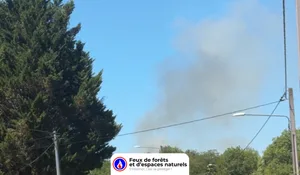 Incendie à Montpon-Ménestérol (24) : les pompiers interviennent