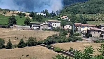 Incendie à Beaujeu - Rhône - 7 juillet 2026 - Feux de forêts et d'espaces naturels