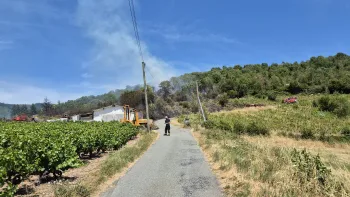 Incendie à Beaujeu - Rhône - 7 juillet 2026 - Feux de forêts et d'espaces naturels